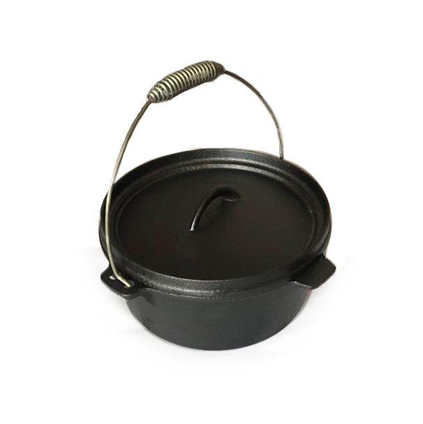 Dutch Oven cast iron pot with lid, 4 l.